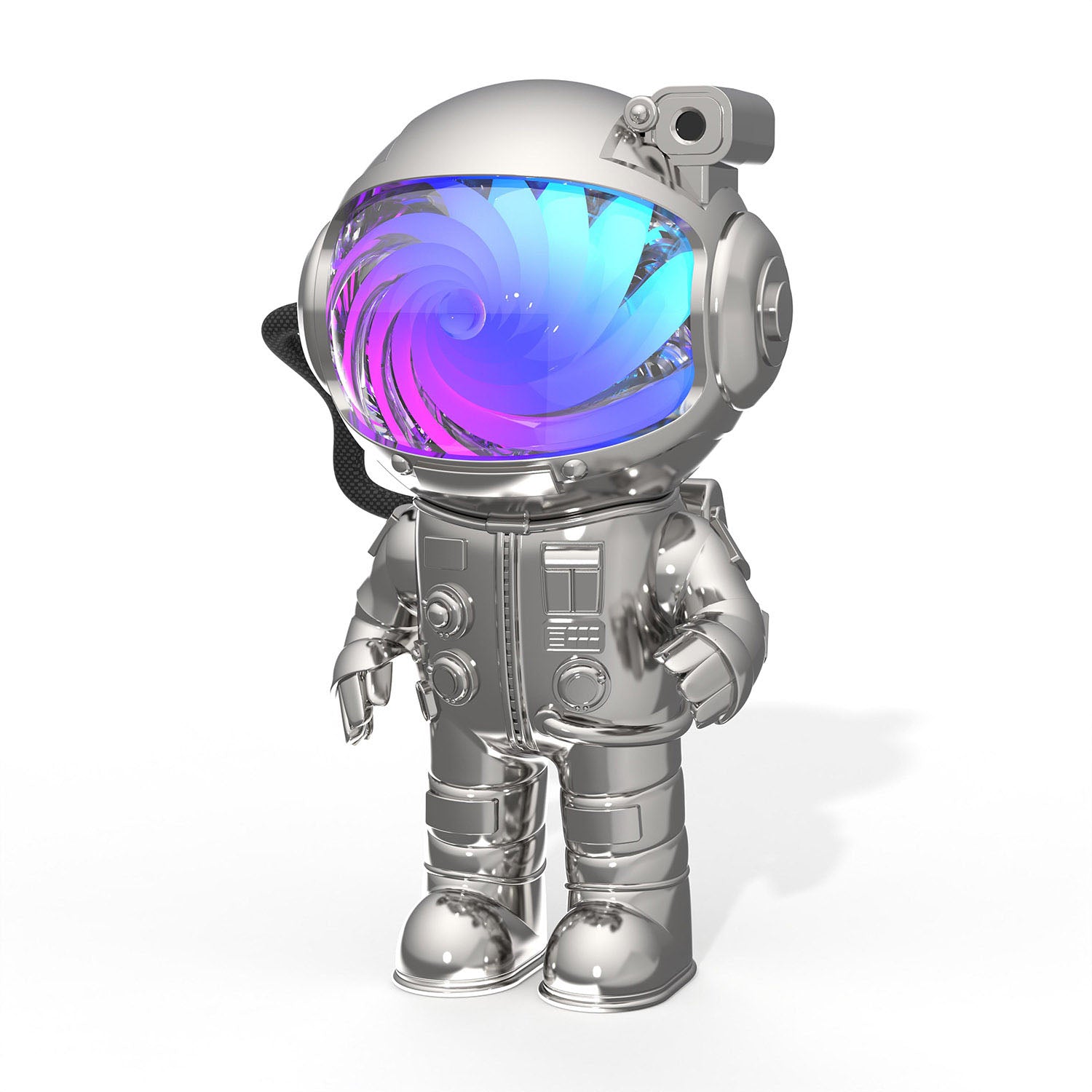 mobility-on-board-mob-stellar-light-space Silver Astronaut