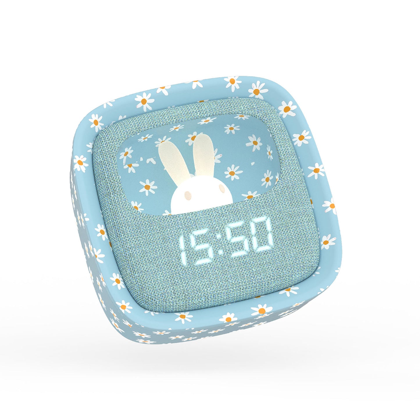 mobility-on-board-mob-alarm-clock-with-light Billy Clock Blue Flower