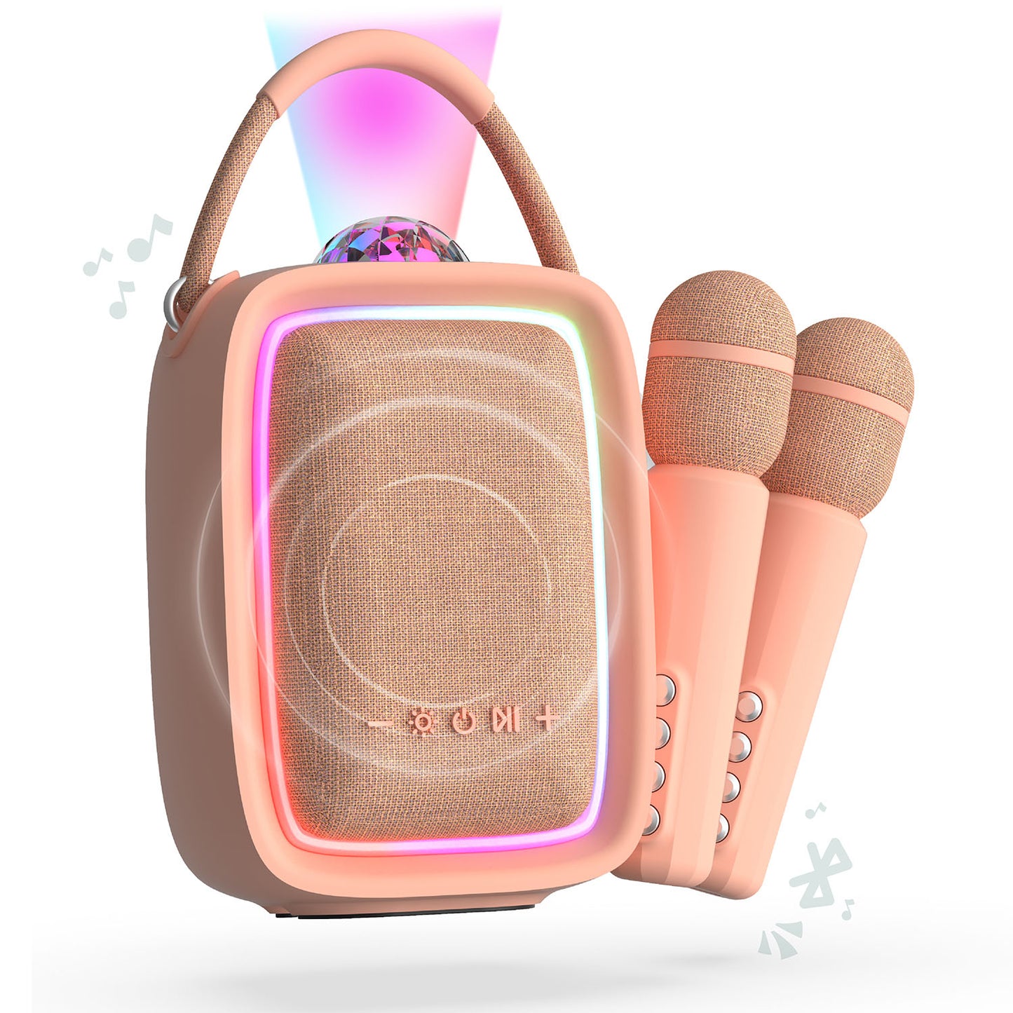 mobility-on-board-mob-speaker-karaoke-kit Sing Party Pink