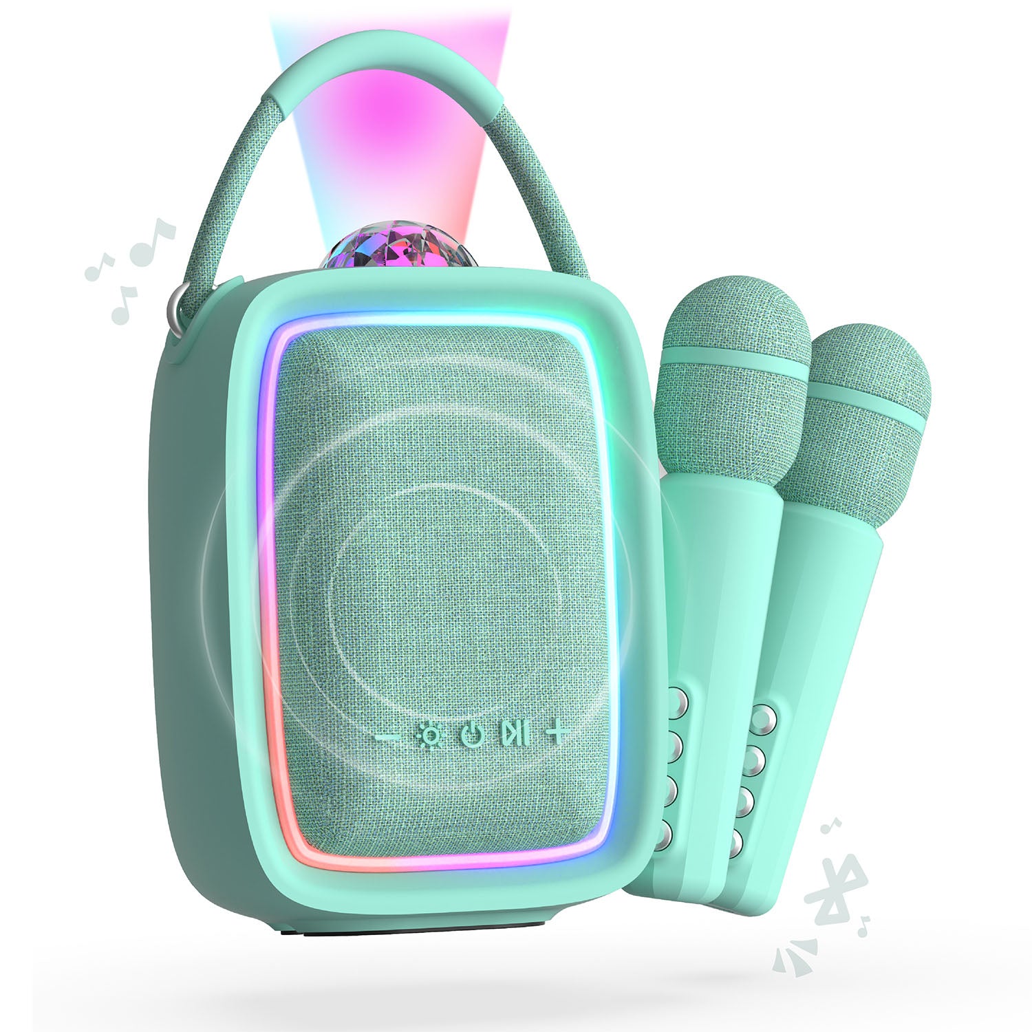 mobility-on-board-mob-speaker-karaoke-kit Sing Party Green