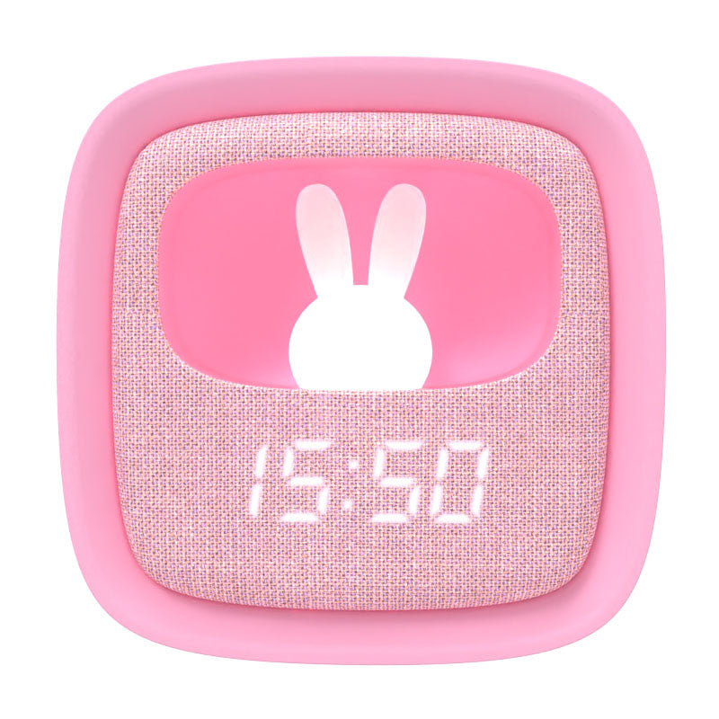 mobility-on-board-mob-alarm-clock-with-light Billy Clock Pink Marshmallow