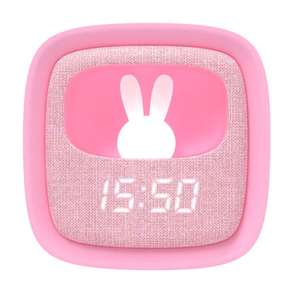 mobility-on-board-mob-alarm-clock-with-light Billy Clock Pink Marshmallow