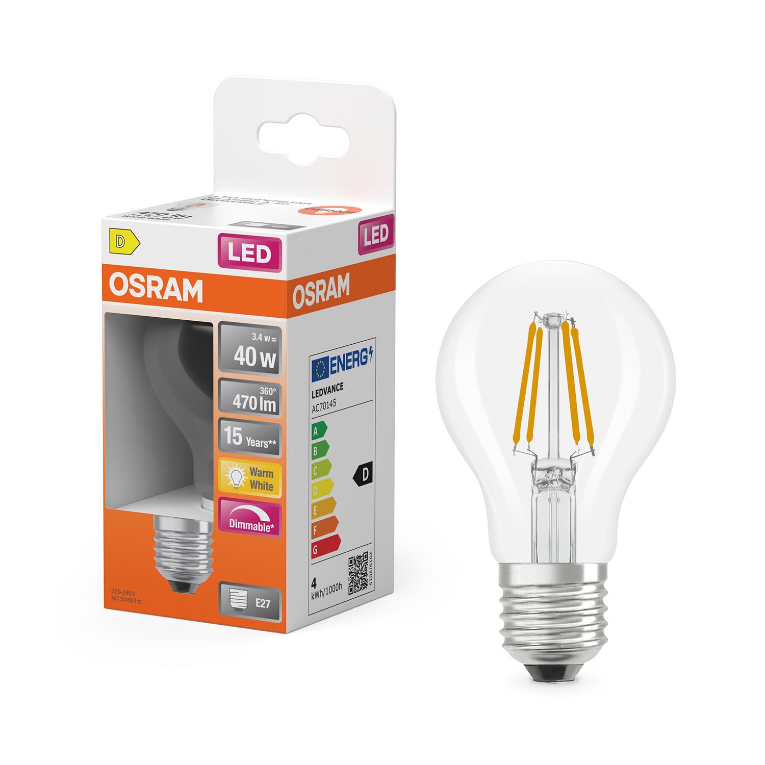 OSRAM LED Retrofit Classic A