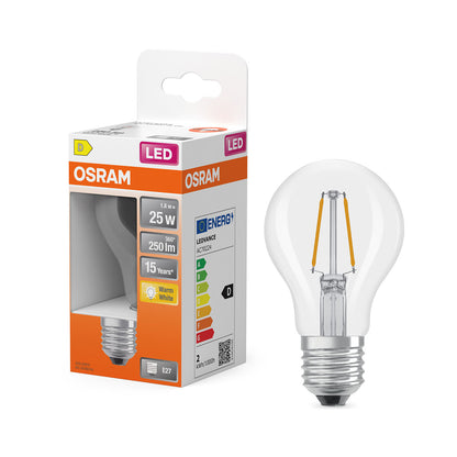 osram-osram-led-retrofit-classic-a 1,8W 827 Clear E27