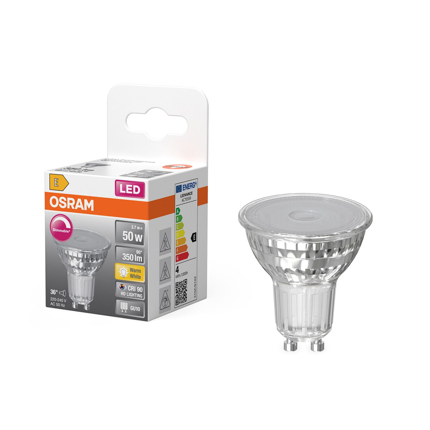 osram-osram-led-superstar-par16 3,7W 927 GU10