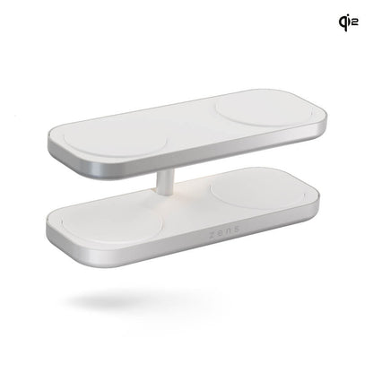 zens-zens-wireless-charger-quattro Pro 4 Qi2 White