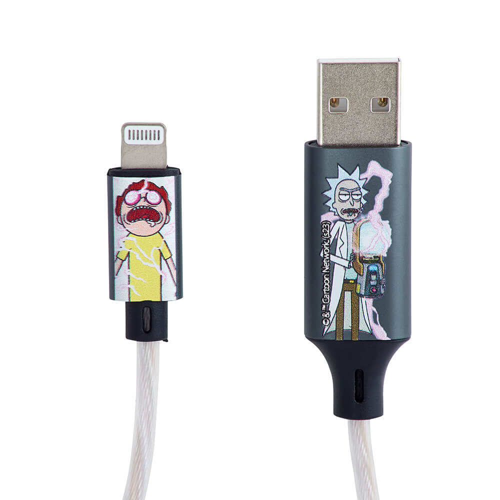 RICK&MORTY USB A to Lightning