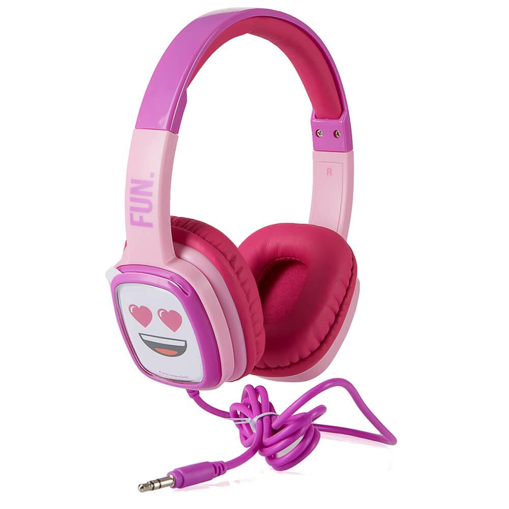emoji-emoji-horlur-flip-n-switch-junior On-Ear Trådad Rosa 85dB