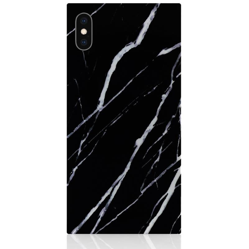 idecoz-idecoz-mobilskal-svart-marble iPhone XS Max