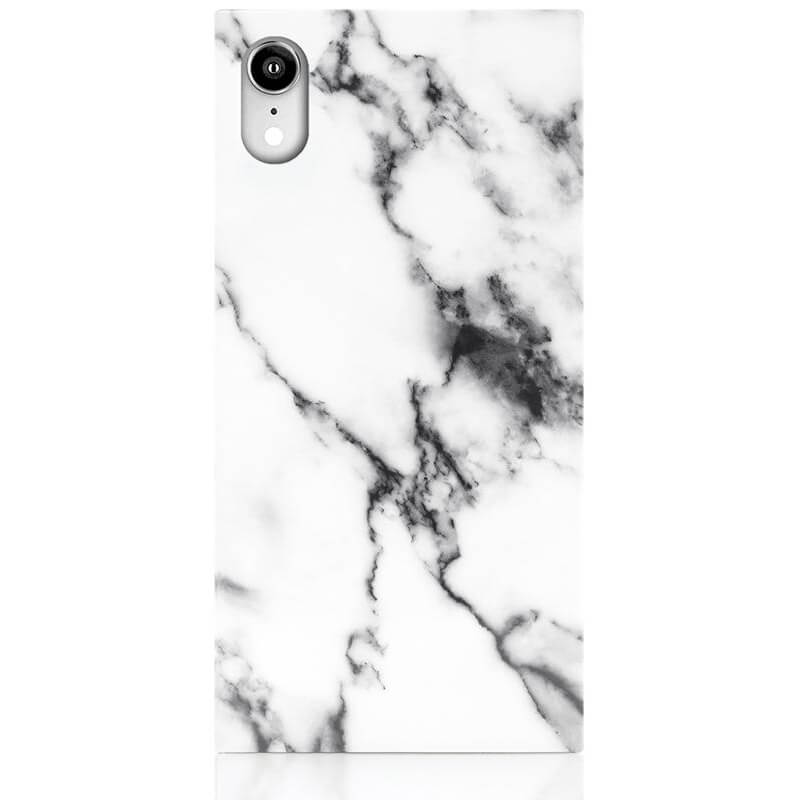 idecoz-idecoz-mobilskal-vit-marble iPhone XR