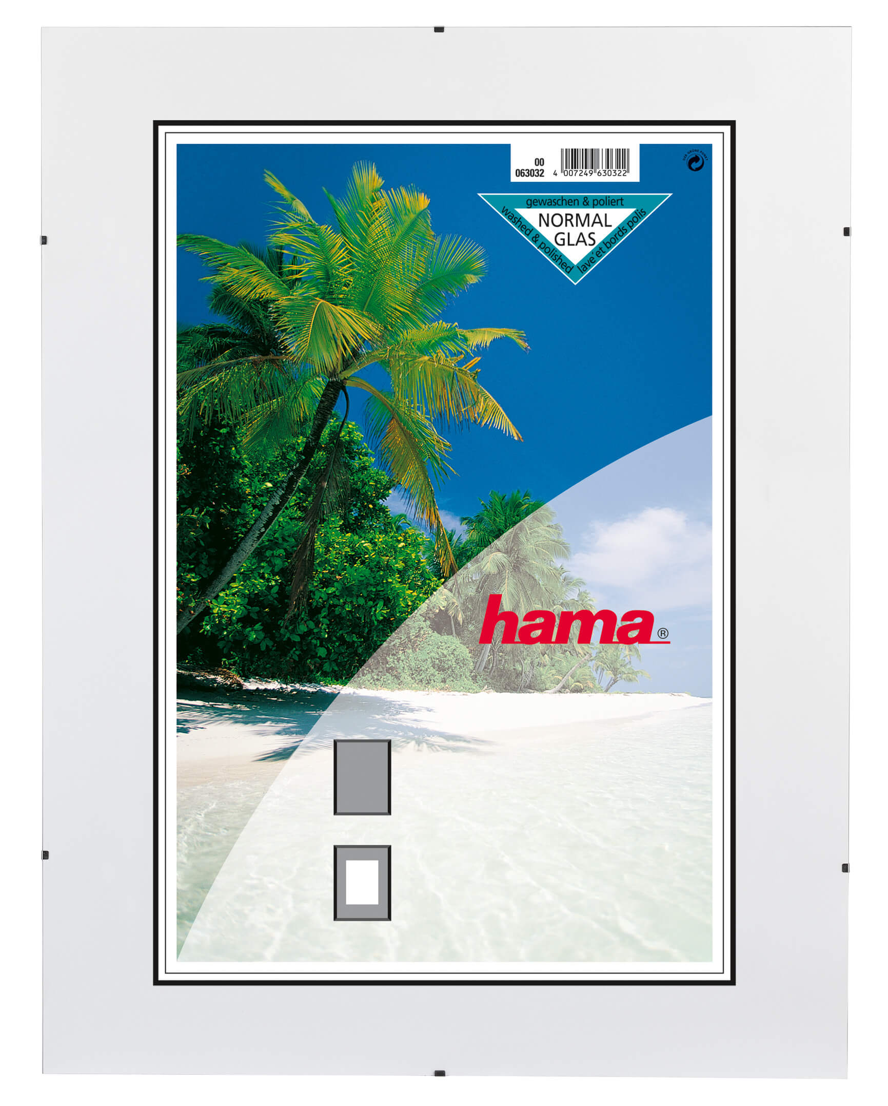 HAMA Clipsram 30x45 cm normalglas