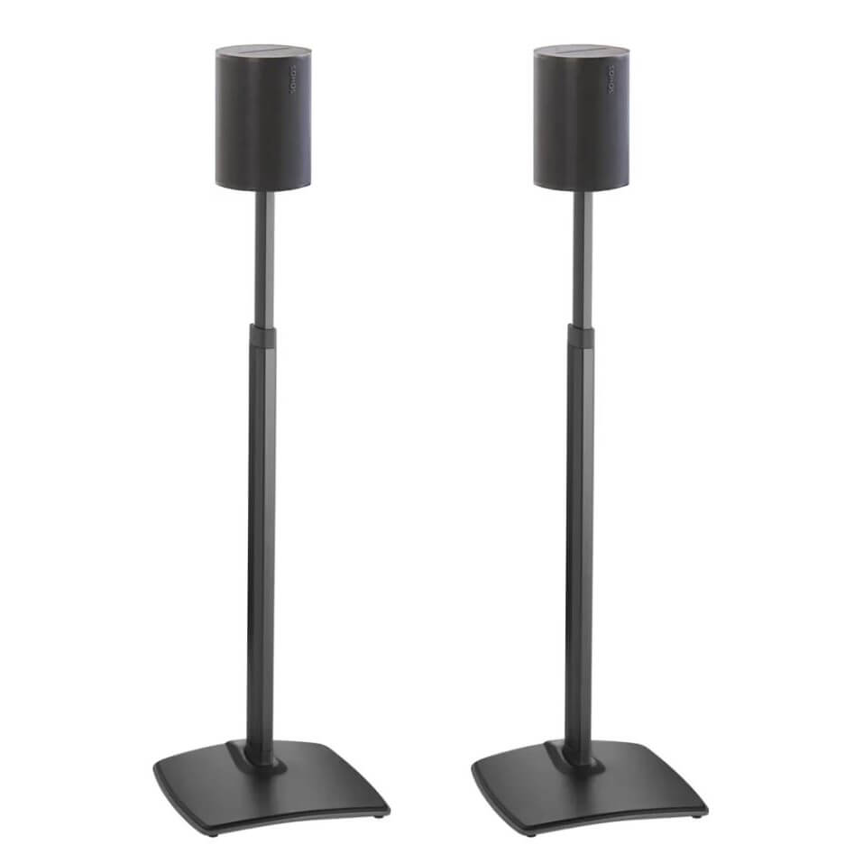 sanus-sanus-floor-stand-adjustable for Sonos ERA 100 Pair Black