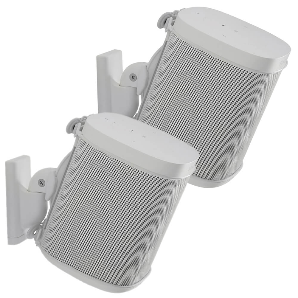 sanus-sanus-wall-mount-for-sonos One SL Play:1 Play:3 Pair White