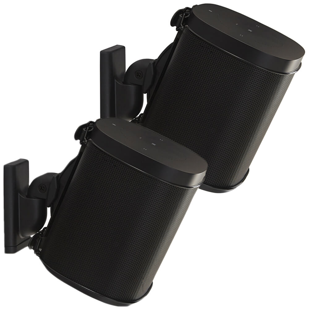 sanus-sanus-wall-mount-for-sonos One SL Play:1 Play:3 Pair Black