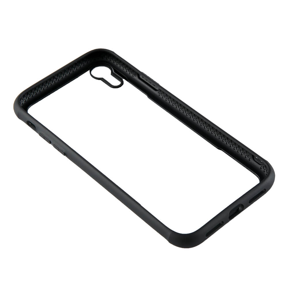 GEAR Mobilskal med Tempererat Glas Svart