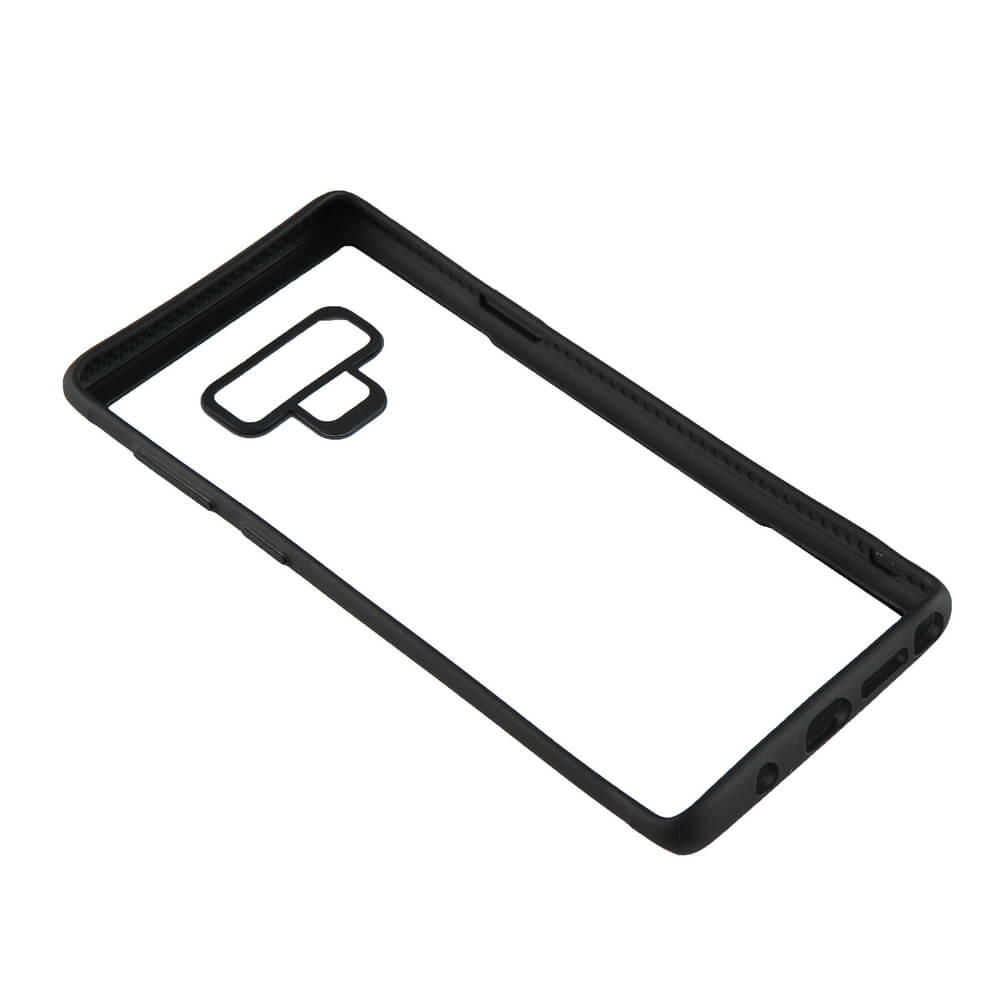 gear-gear-mobilskal-med-tempererat-glas-svart Samsung Note 9
