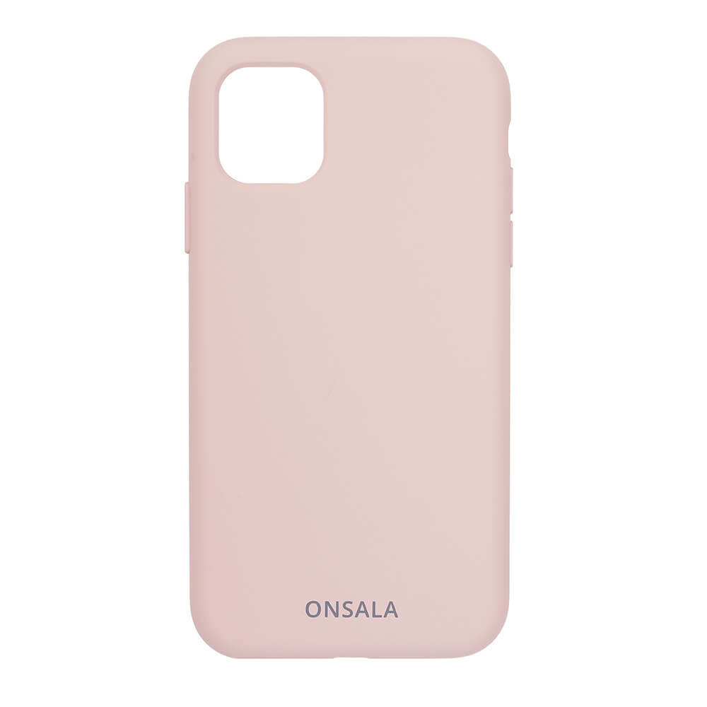 onsala-onsala-mobilskal-silikon-sand-pink iPhone 11 Pro Max