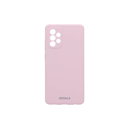 onsala-onsala-mobilcover-silicone-sand-pink Samsung A72