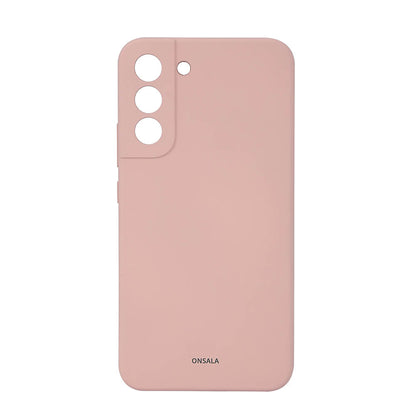 onsala-onsala-mobilcover-silicone-sand-pink Samsung S22