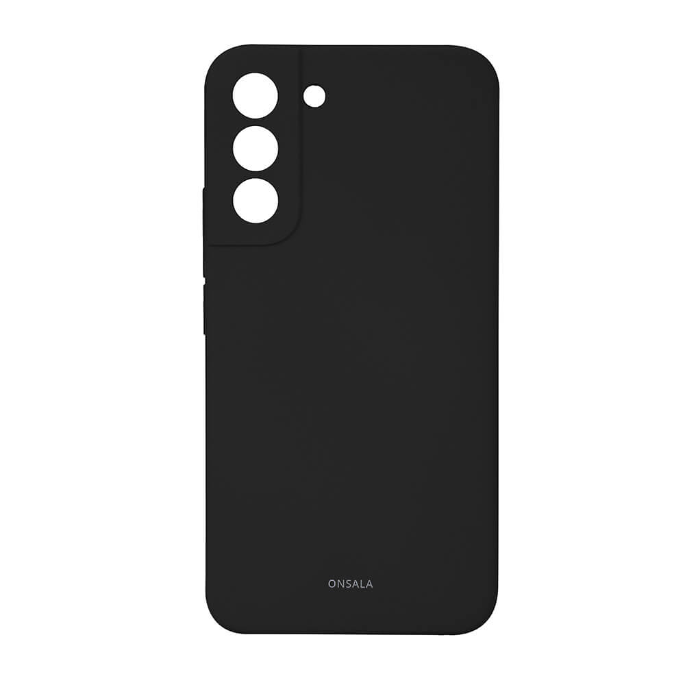 onsala-onsala-mobilcover-silicone-black Samsung S22+