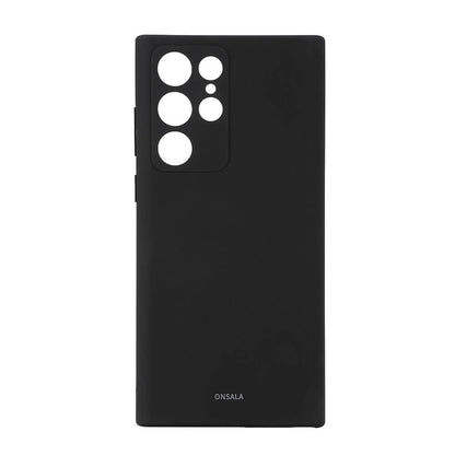 onsala-onsala-mobilcover-silicone-black Samsung S22 Ultra