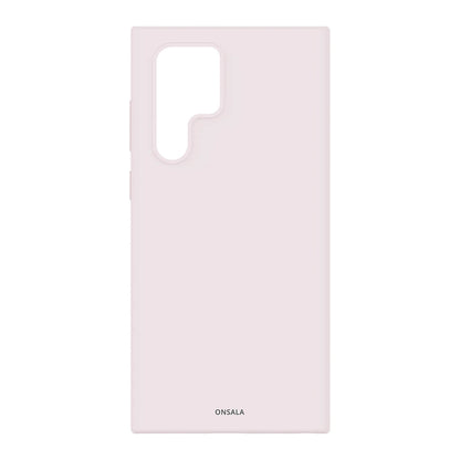 onsala-onsala-mobilcover-silicone-sand-pink Samsung S22 Ultra