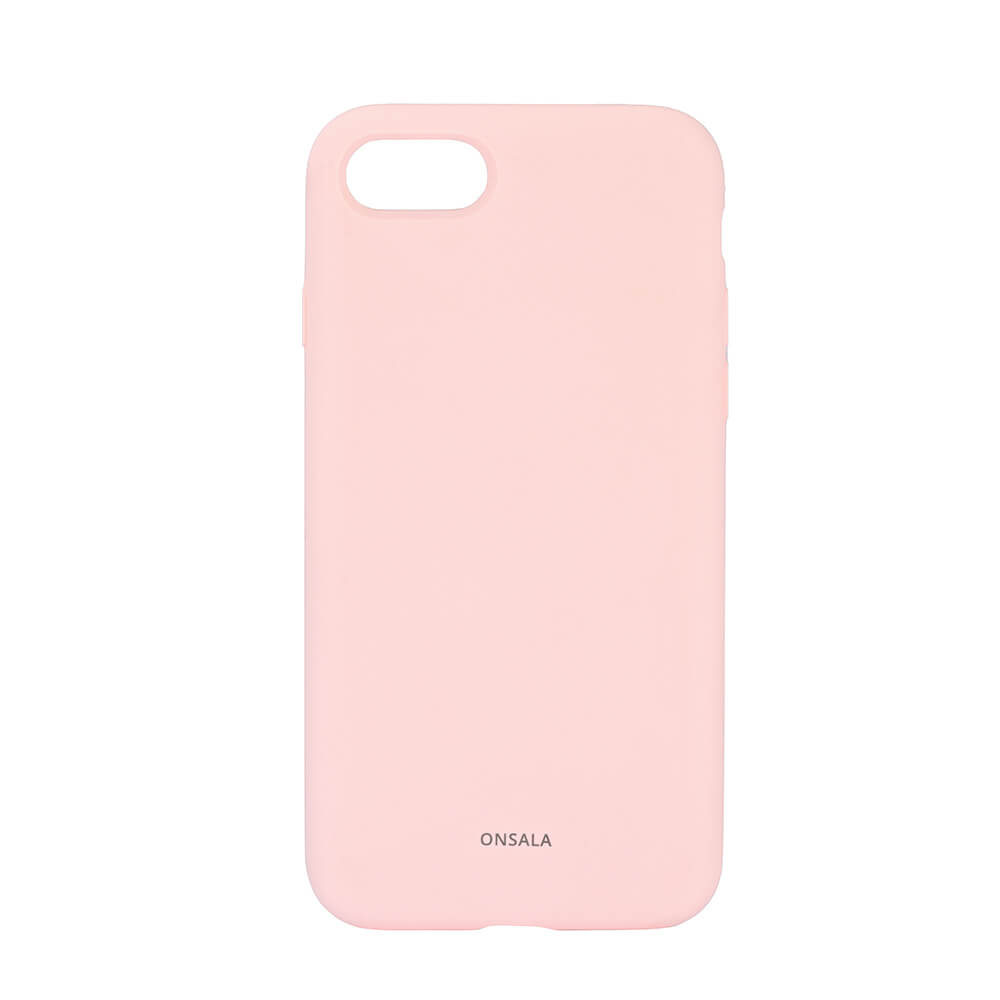 ONSALA Mobilecover Silicone Chalk Pink