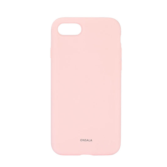ONSALA Mobilecover Silicone Chalk Pink