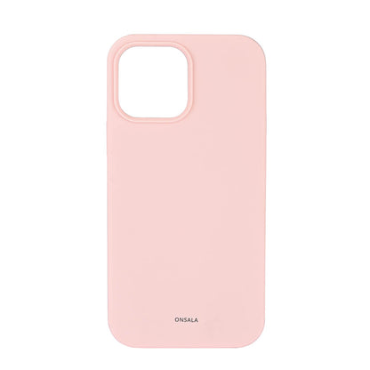 onsala-onsala-mobilecover-silicone-chalk-pink iPhone 13  Pro Max