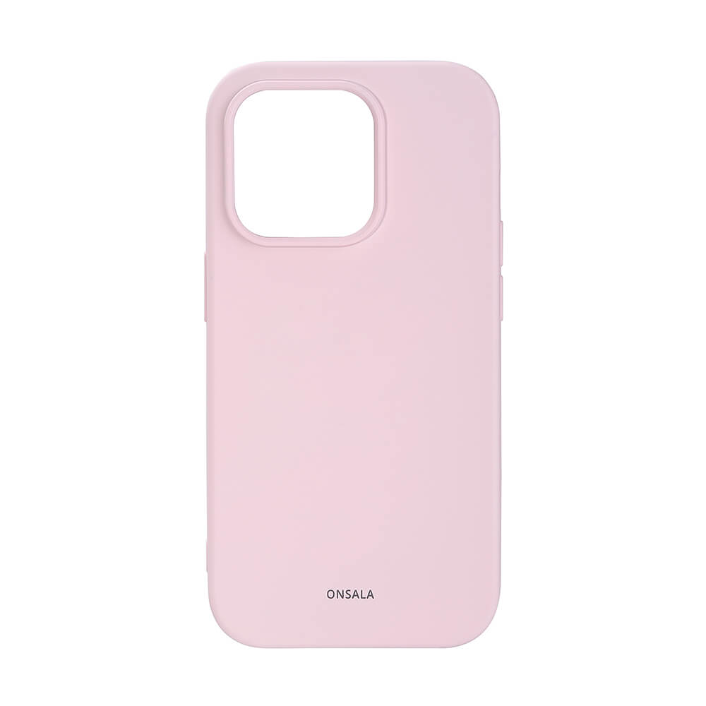 onsala-onsala-backcover-silicone iPhone 14 Pro 6,1" Chalk Pink