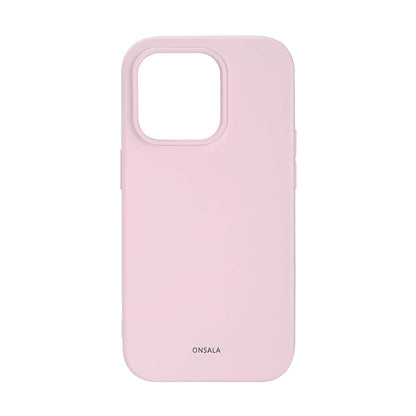 onsala-onsala-backcover-silicone iPhone 14 Pro 6,1" Chalk Pink