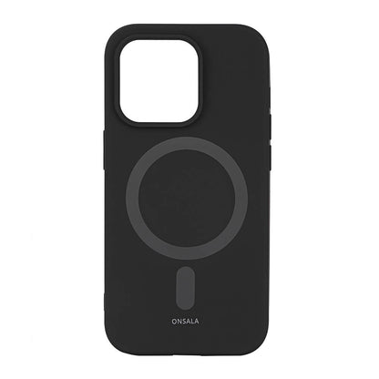 onsala-onsala-backcover-silicone-magseries iPhone 14 Pro Black