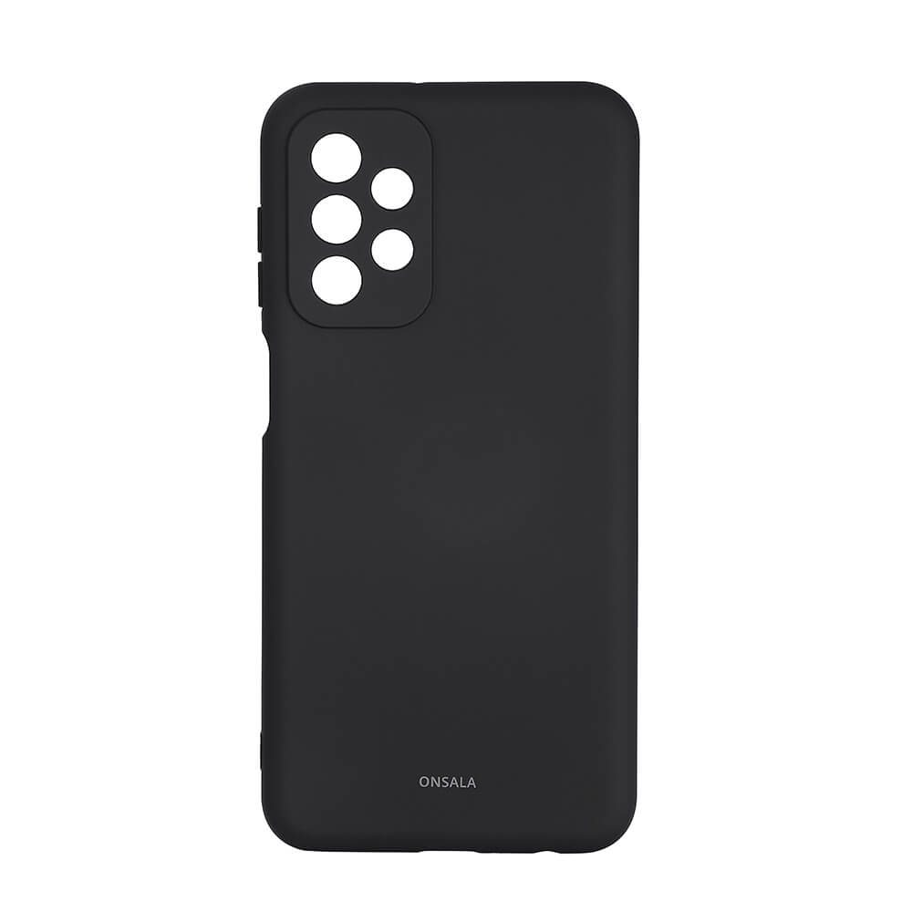 onsala-onsala-backcover-silicone Samsung A23 5G Black
