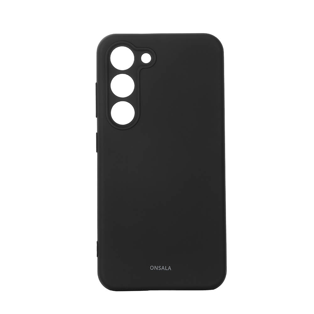 onsala-onsala-backcover-silicone Samsung  S23 5G Black