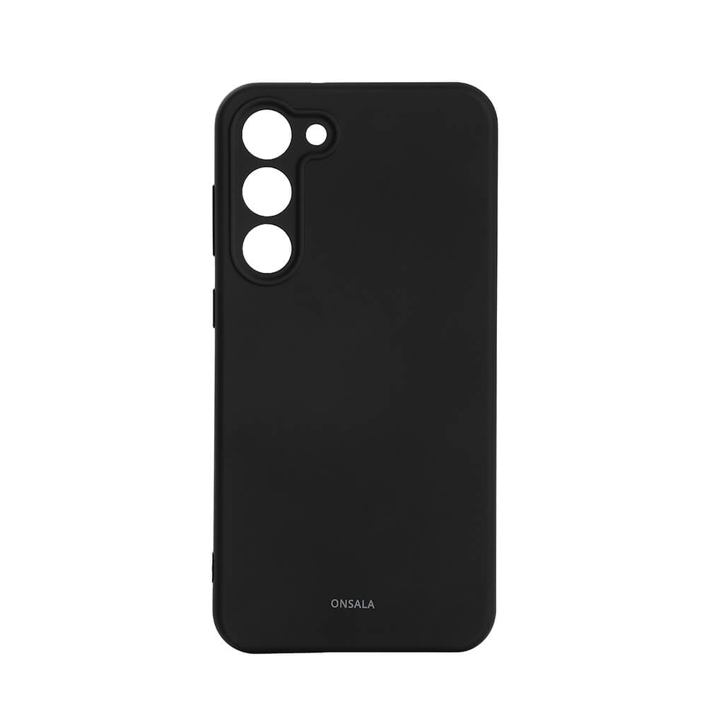 onsala-onsala-backcover-silicone Samsung  S23+ 5G Black