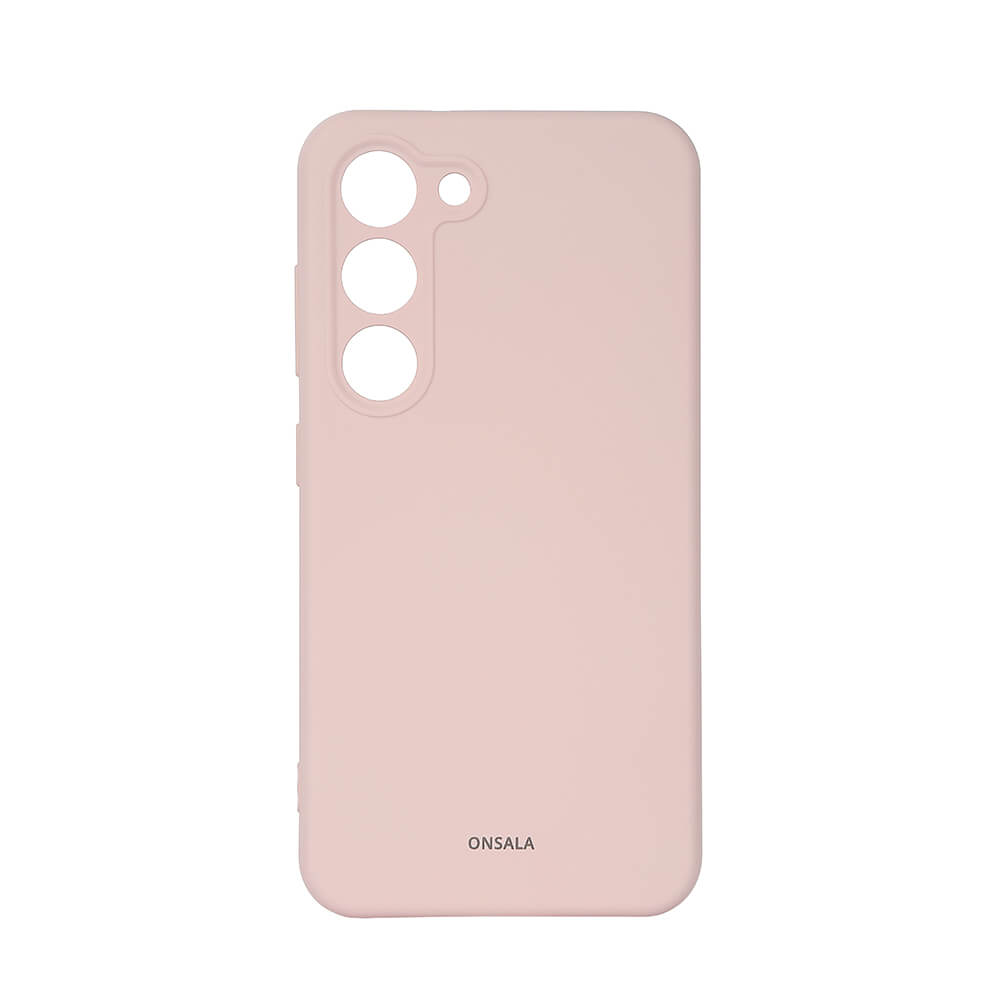 onsala-onsala-backcover-silicone Samsung  S23 5G Chalk Pink