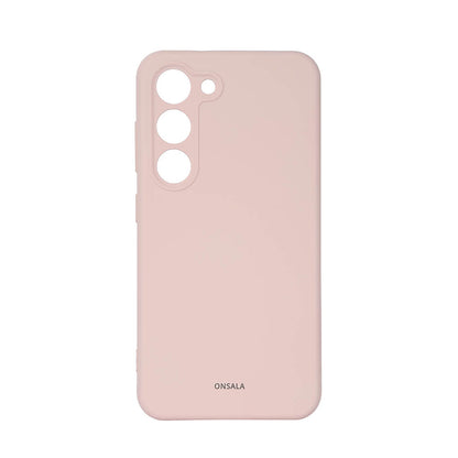 onsala-onsala-backcover-silicone Samsung  S23 5G Chalk Pink