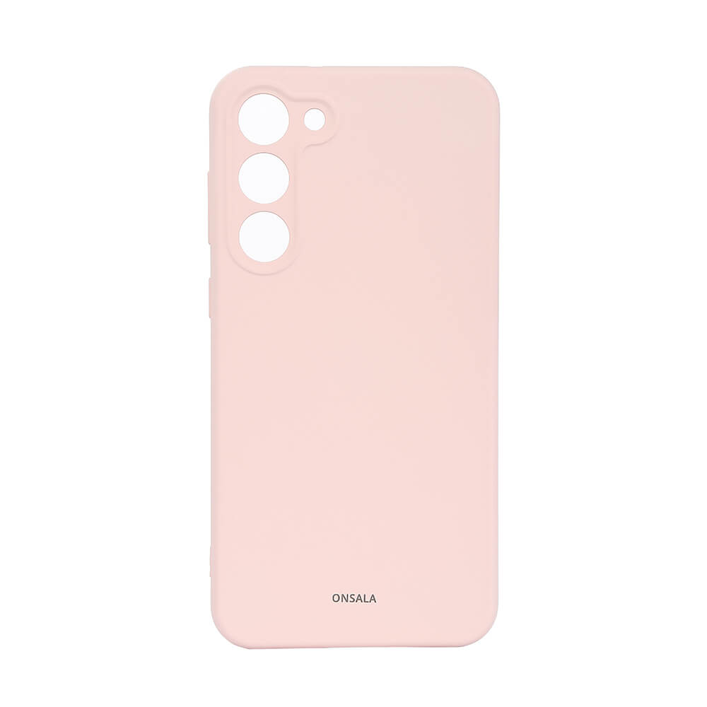 onsala-onsala-backcover-silicone Samsung  S23+ 5G Chalk Pink