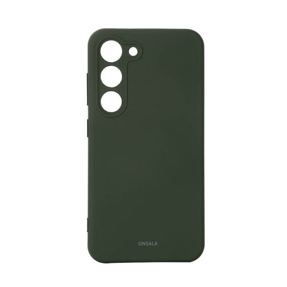 onsala-onsala-backcover-silicone Samsung S23 5G Olive Green