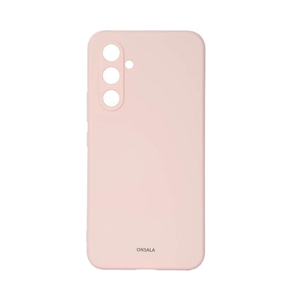 onsala-onsala-backcover-sil-touch Samsung A55 5G Chalk Pink