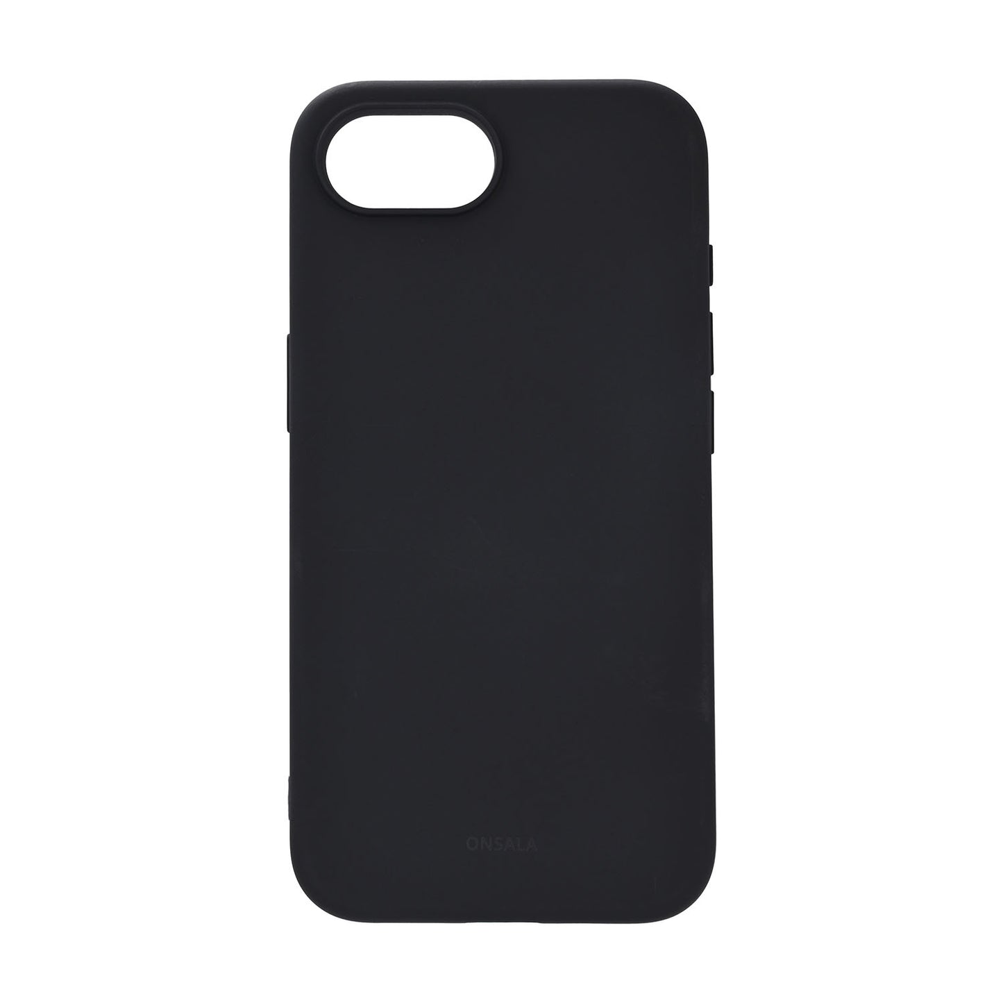onsala-onsala-back-silicone-touch-recycled iPhone 16e/17e Black