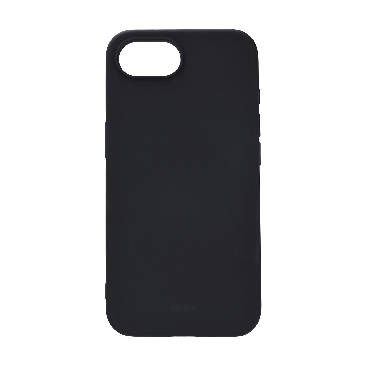 onsala-onsala-back-silicone-touch-recycled iPhone 16e/17e Black