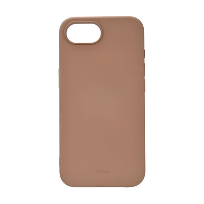 onsala-onsala-back-silicone-touch-recycled iPhone 16e/17e Chocolate