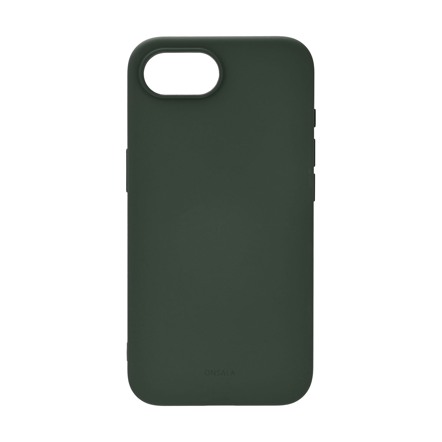 onsala-onsala-back-silicone-touch-recycled iPhone 16e/17e Olive Green
