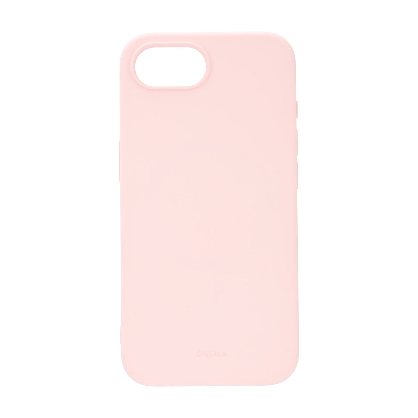 onsala-onsala-back-silicone-touch-recycled iPhone 16e/17e Chalk Pink