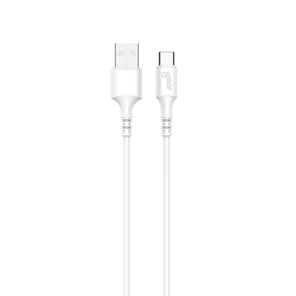gear-gear-charging-cable-usb-a-usb-c-2-0 3m Vit gen2 Rund Kabel