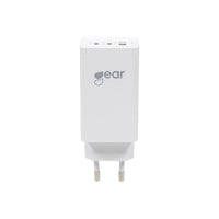 GEAR Laddare GaN 220V 2xUSB-C + 1xUSB-A