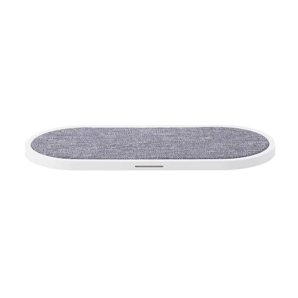 GEAR Trådlös Dual QI Laddare USB-C Ansl.