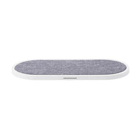 GEAR Trådlös Dual QI Laddare USB-C Ansl.