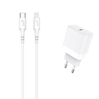 GEAR Laddare 220V 1xUSB-C